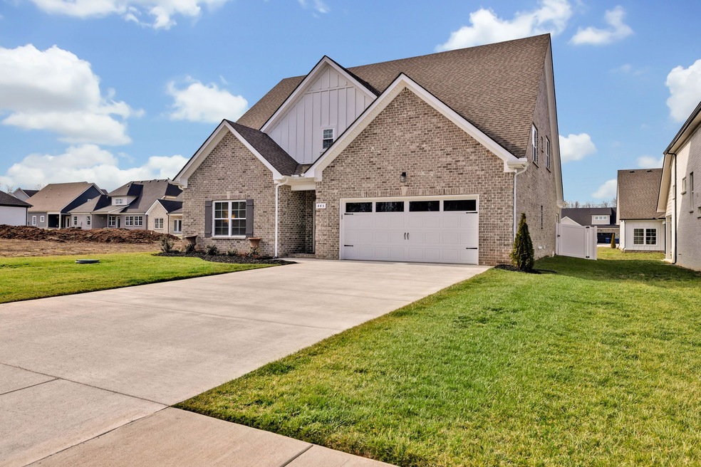 Have more than a couple of vehicles?  No worries...you'll have plenty of parking space in this driveway! If you like to park in the garage, you'll love the finished garage flooring; so clean and easy to care for!