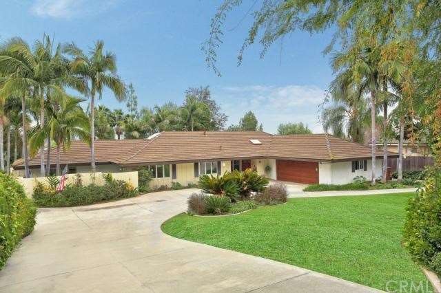 Completely updated single story custom home sits o