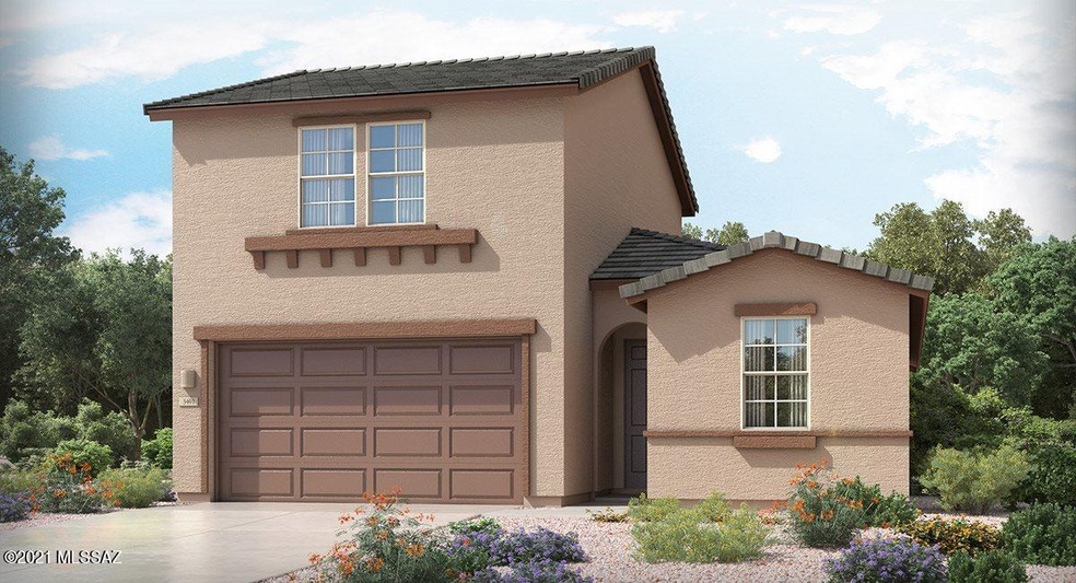 Palo Verde B Ext Rendering garage left
