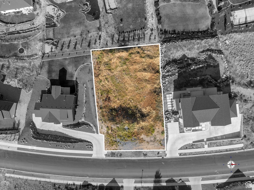 Map / location featuring property parcel outlined