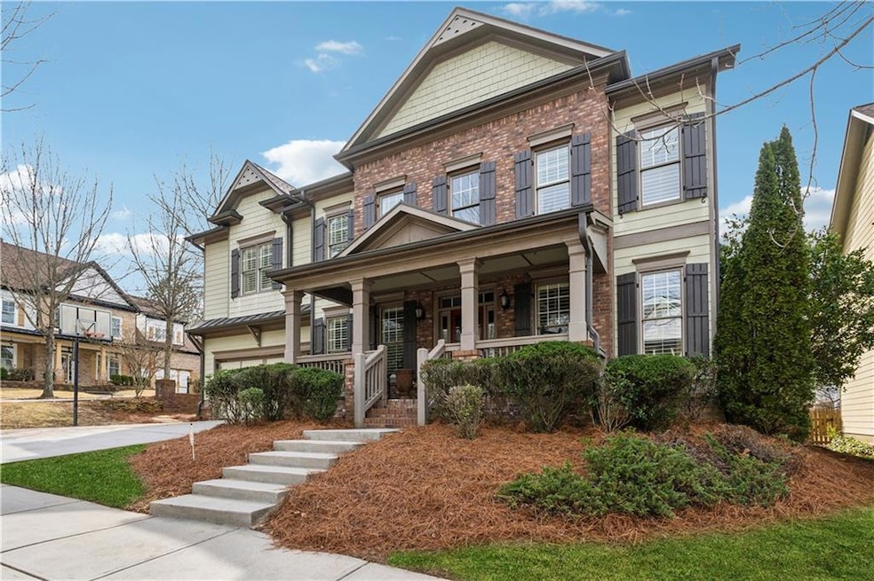 Multi unit property with driveway, covered porch, 