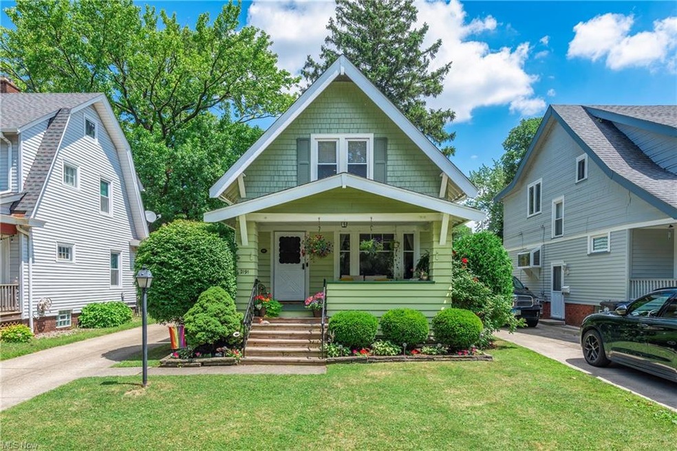 Welcome to 2191 Lakeland Avenue in Lakewood. Great curb appeal.