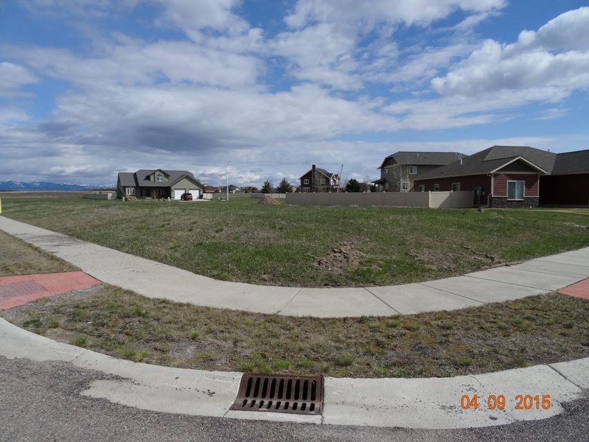 View from front of lot