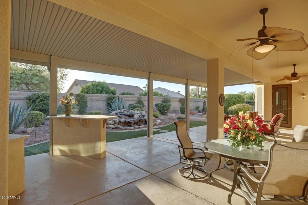 Extended, Covered Back Patio