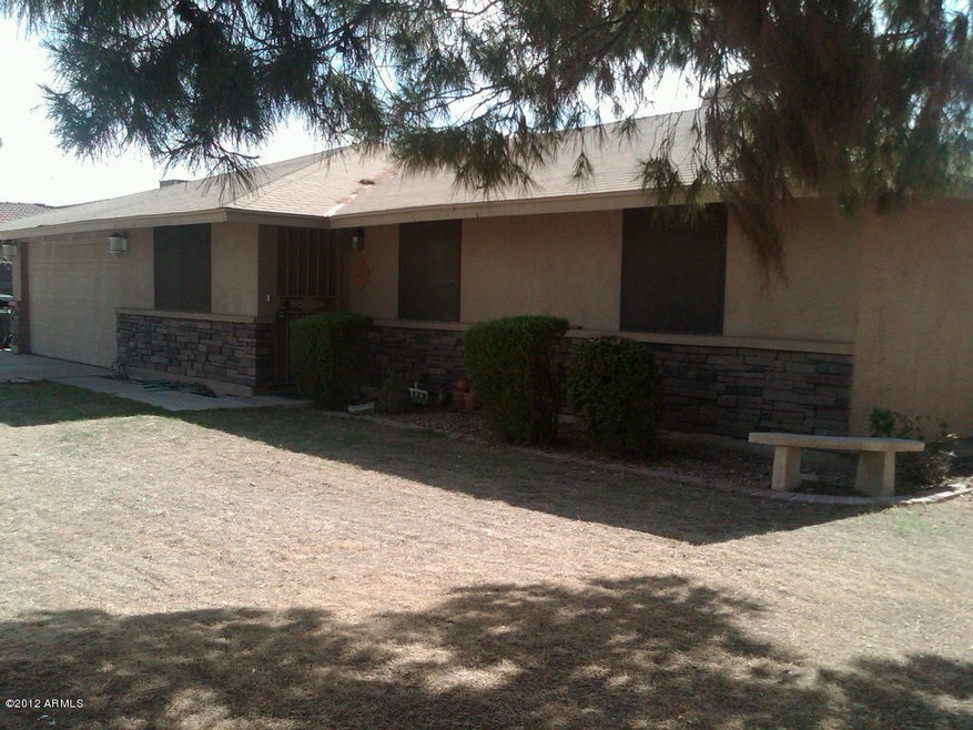 Front view of home