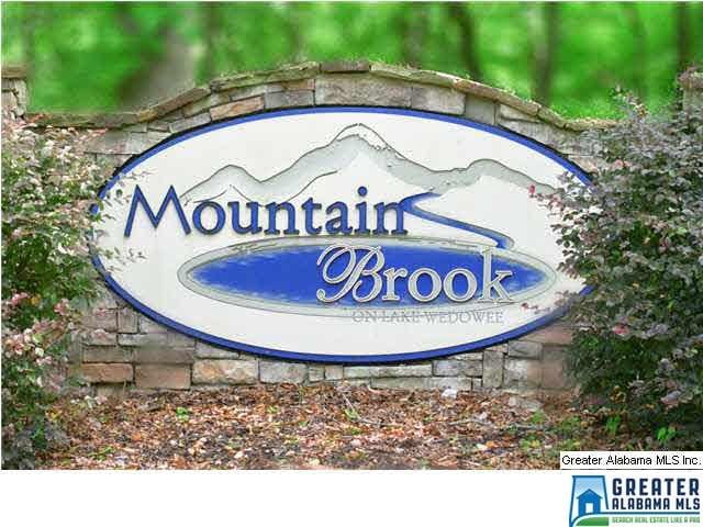 Mountain Brook Estates is a Gated Community Lot 7 