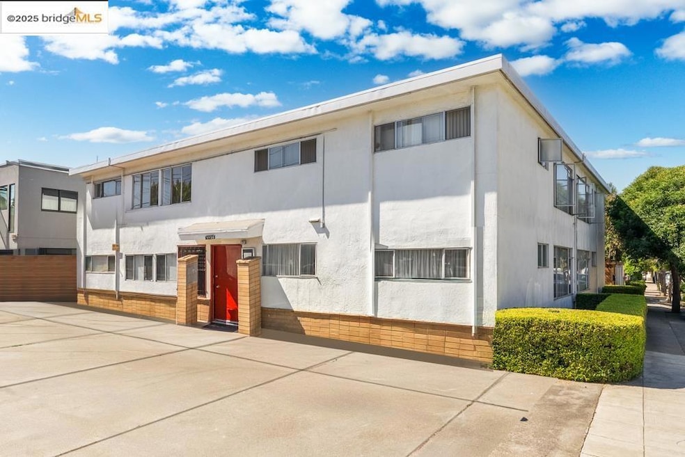 View of front of home featuring stucco siding