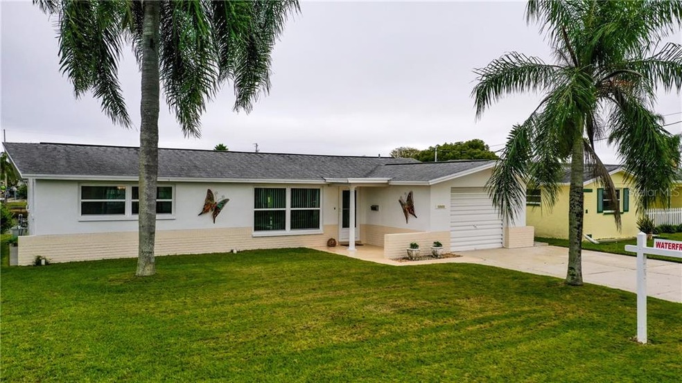 front of property