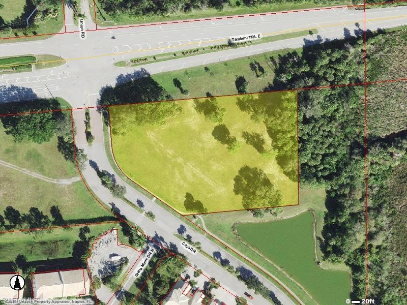 Map From the Collier County property appraiser web