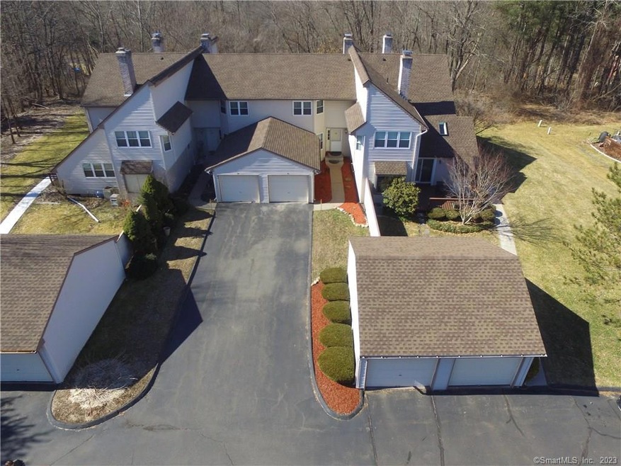 Aerial front view 1 of the townhouse