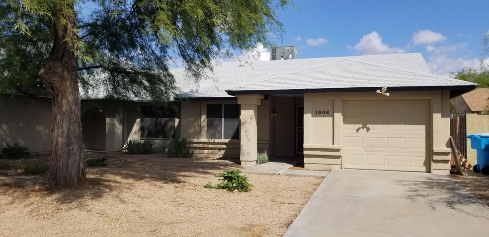 Front elevation of home