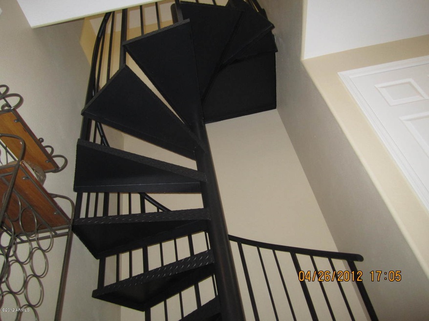 Spiral Staircase to Loft