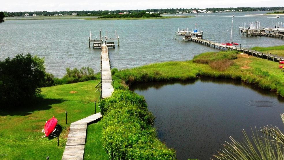 Bogue Sound and Dock View