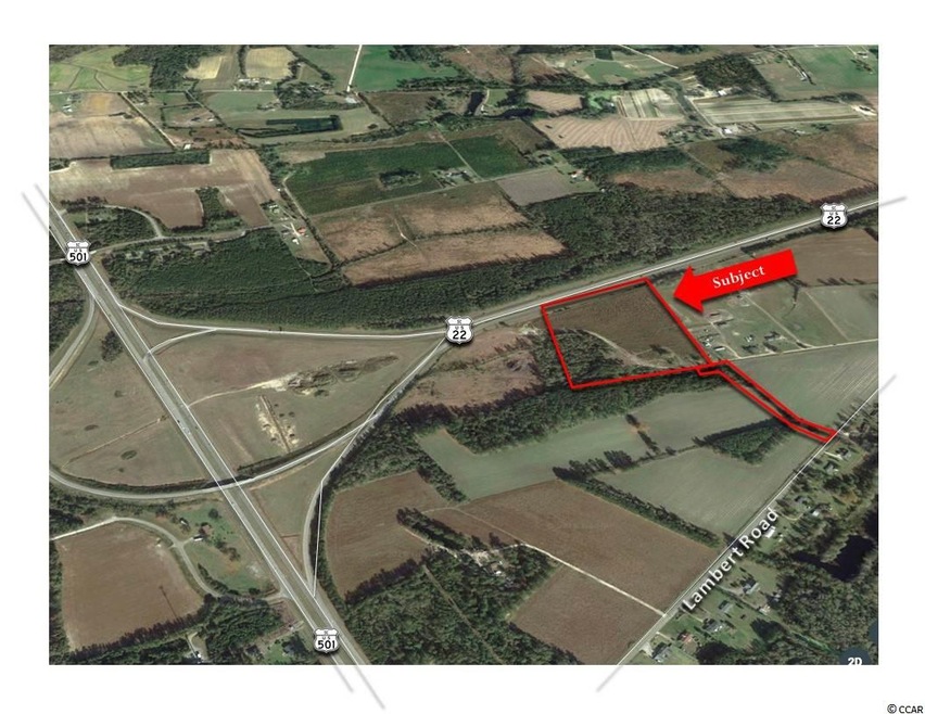 Approximately 645â€™ +/- of Frontage along US High