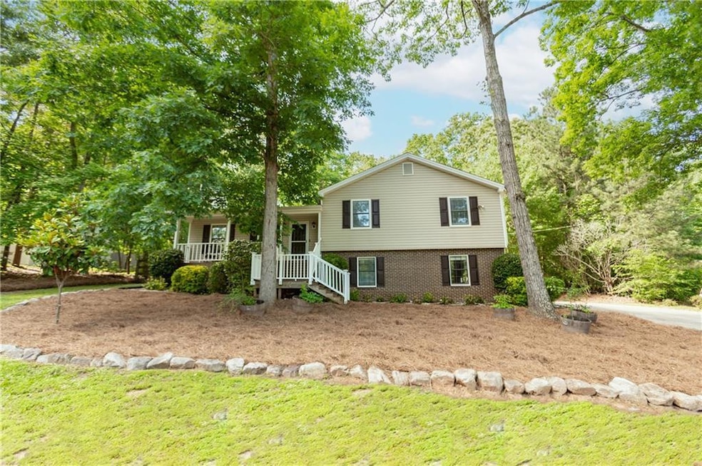 View of tri-level home