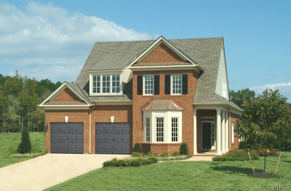 Model Home; corner location