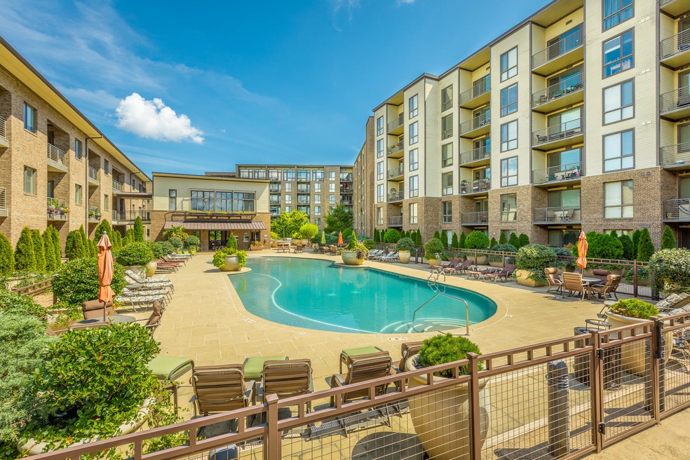 Resort style pool at One Northshore