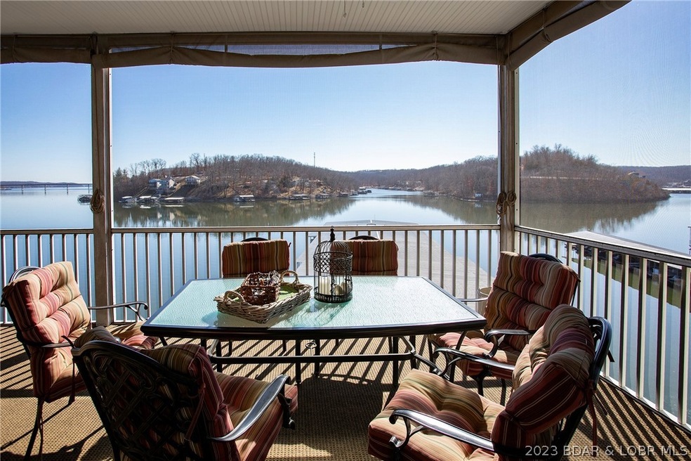 Big view from your large screened deck includes th