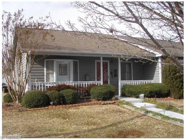 Exterior Front. End Unit - One story