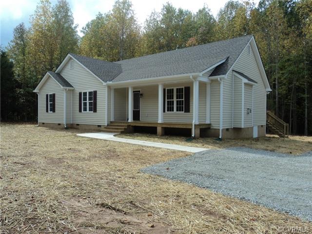 New home just completed on 10/15/14