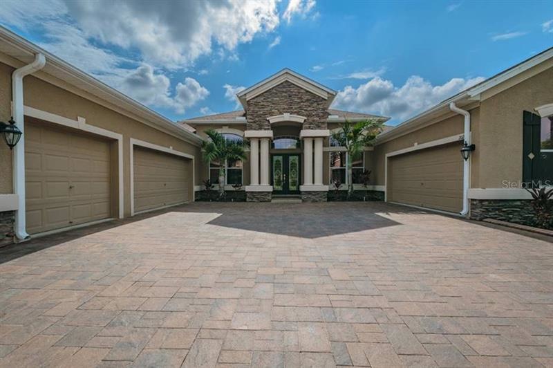 6000 sq ft of Pavers around the home