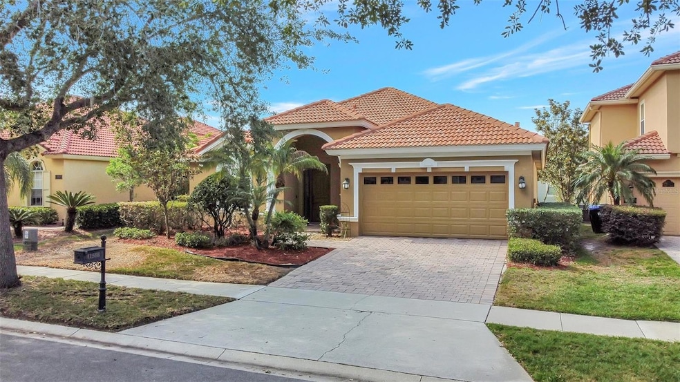 Mediterranean style home with tile roof!!