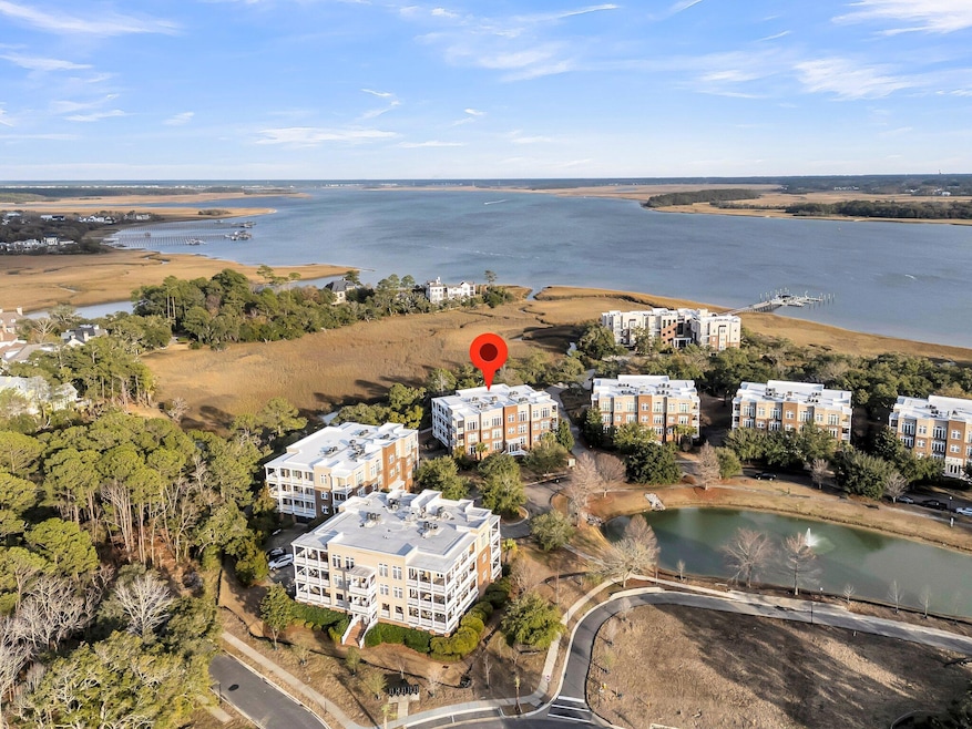 Aerial of Fairbanks Condo Buildings
