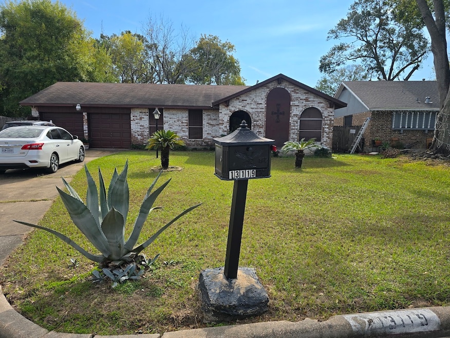 Long driveway for multiple vehicles and huge front