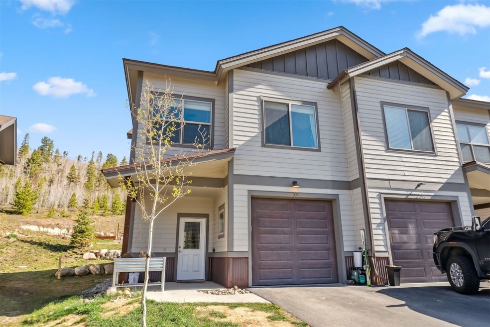 View of front of home featuring an attached garage