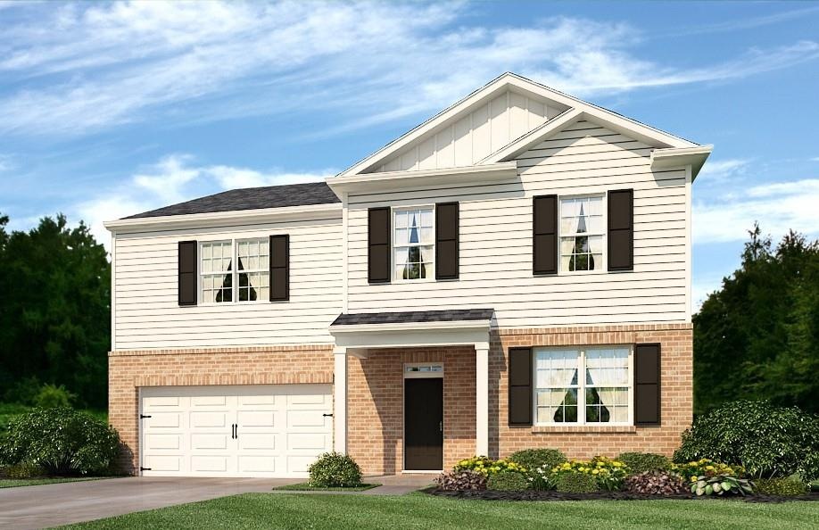 Color Rendering of Plan & Elevation