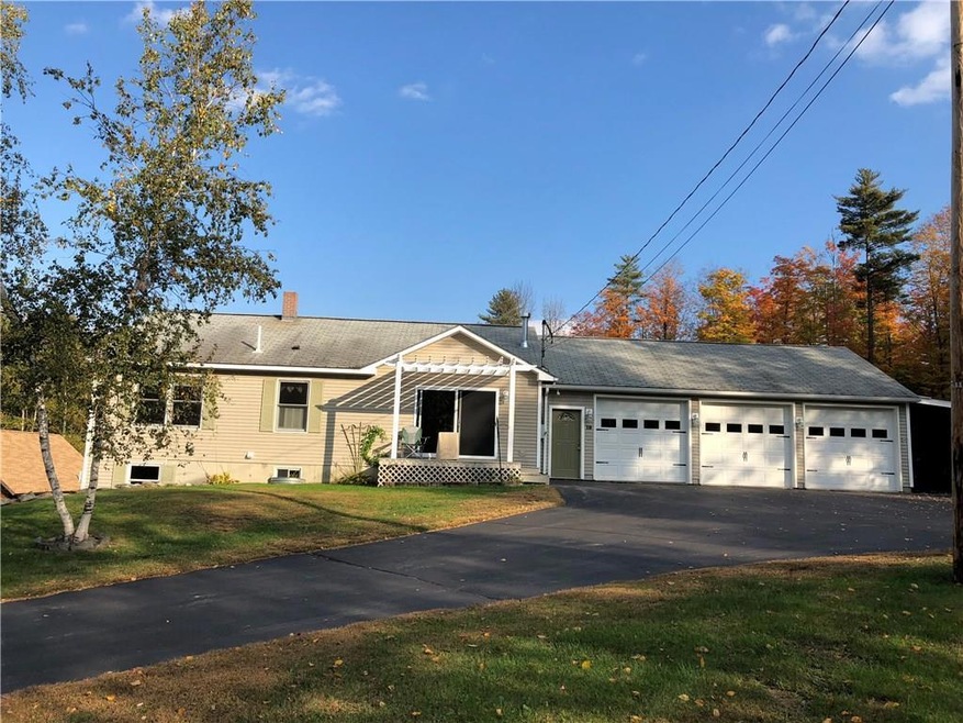 Front view of property showing the...