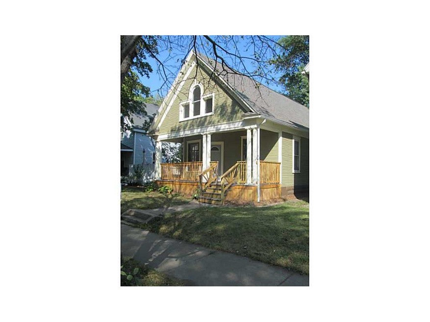Front Exterior. New exterior paint, porch railing 
