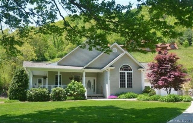 Long, private driveway leads to this lovely home