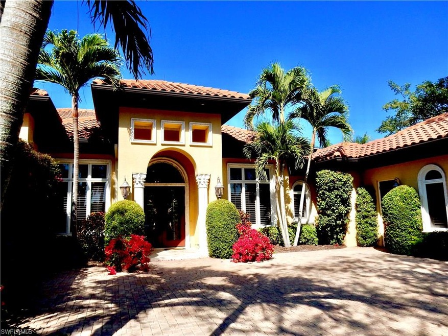 Sun Drenched Front Entrance, large guest parking a