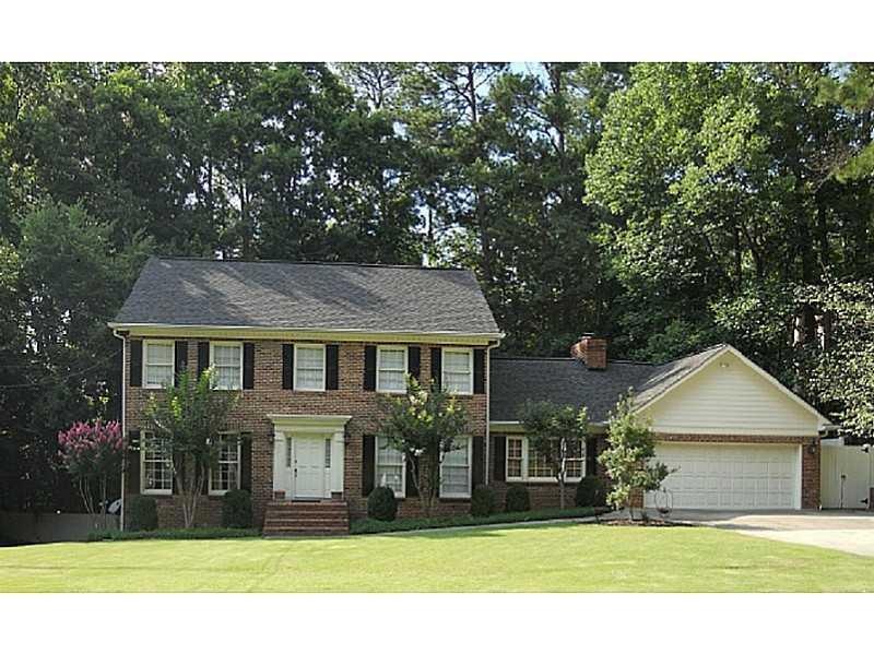 Exterior Front. Classic traditional exterior with 