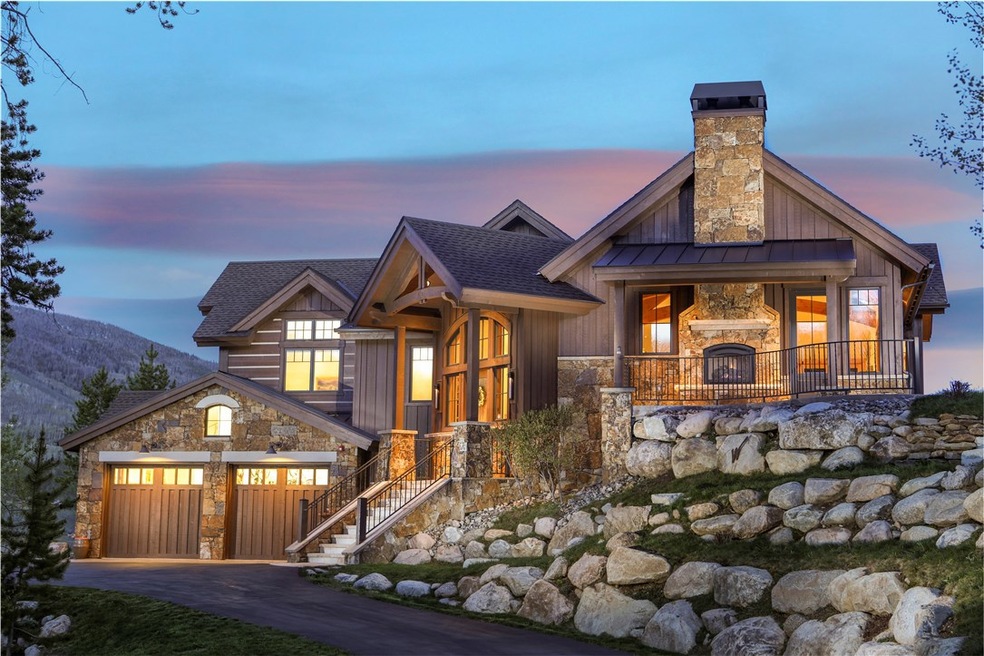 Stunning front facade showcasing J.L. Sutterly arc