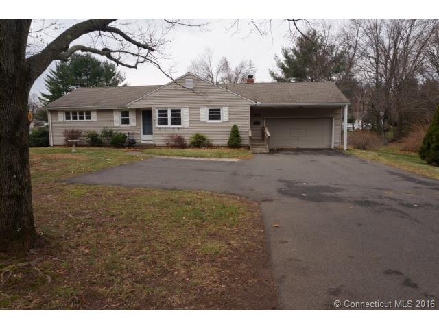 Double driveway with turn around