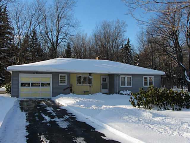 Exterior Front. Ranch on 1.7 Acres w maintenance f