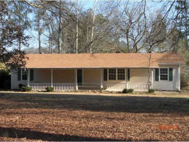 Exterior Front. ranch on large lot