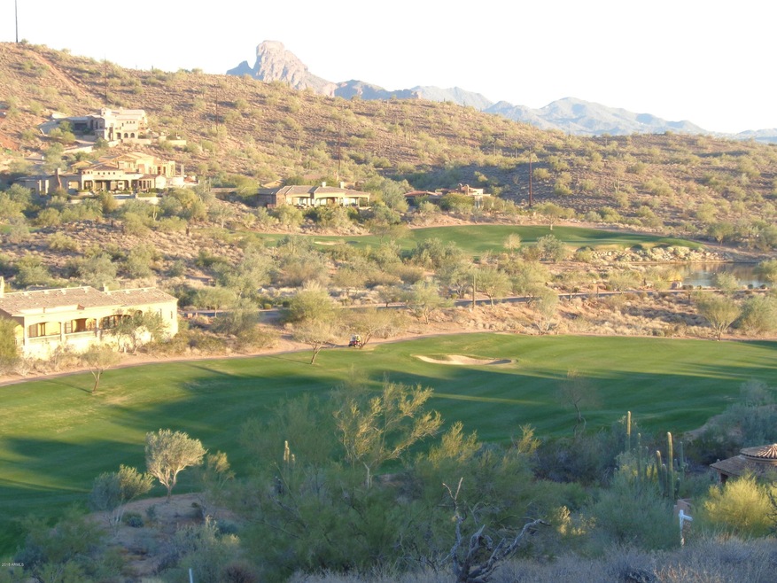 View of 4th fairway and Red Mountain