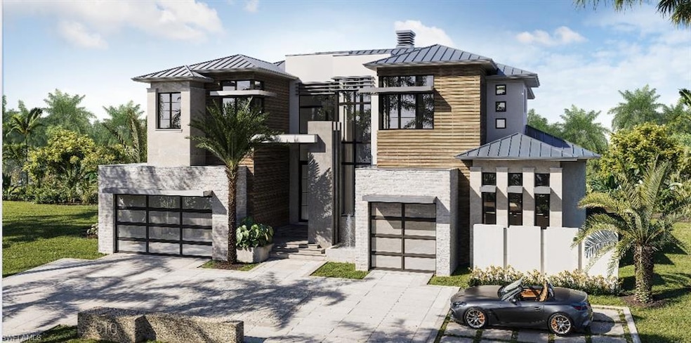 Front view of your luxury Park Shore home
