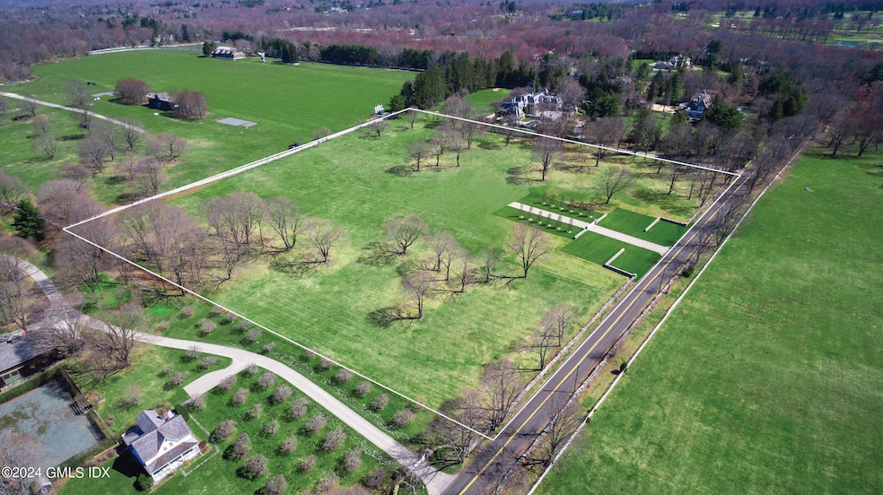 Outline of lot