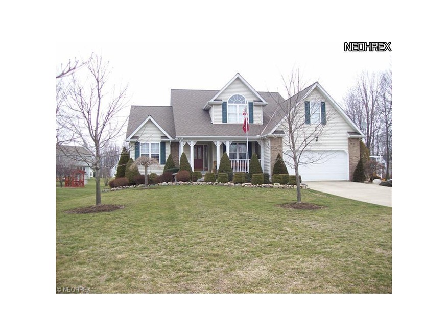 Front of house on cul-de-sac