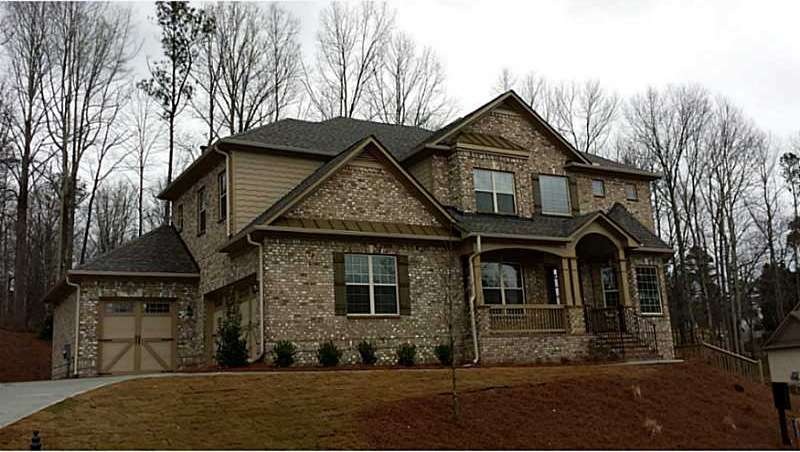 Exterior Front. 3700 sq ft. 3 car garage estate ho