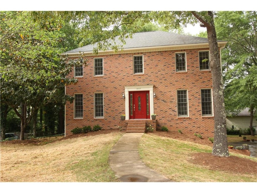 Brick front traditional, new front door, side ligh