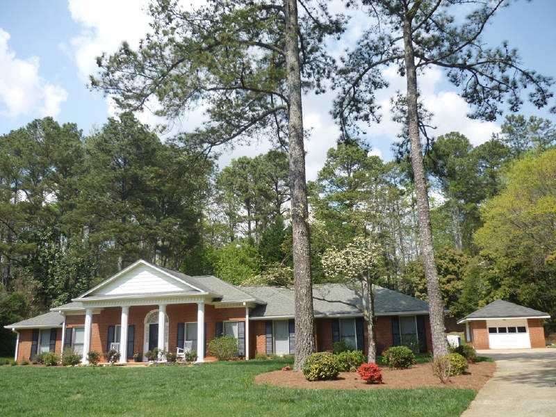 Exterior Front. Conveniently located brick ranch w