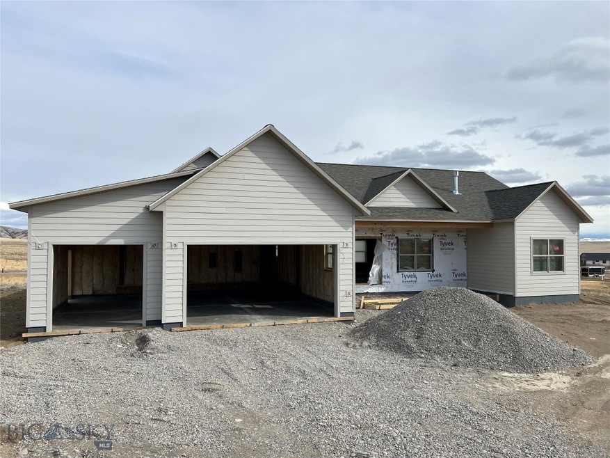 Front of Home Under Construction