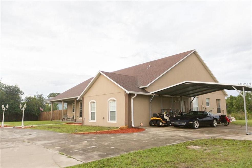 Side/Carport View