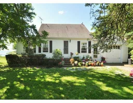 Exterior Front. Waterfront home On Mill Cove with