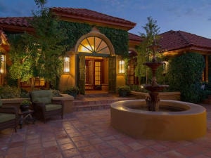 Courtyard at Sunset